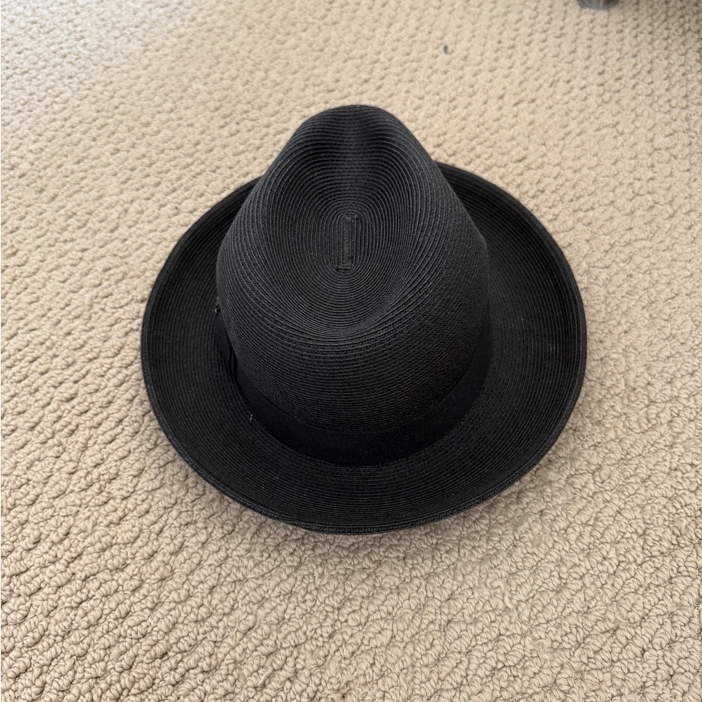 Pineapple & Star Classic Black Fedora Hat